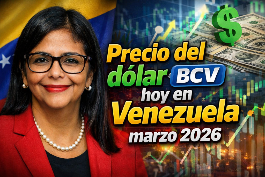 Precio del dólar en Venezuela marzo 2026