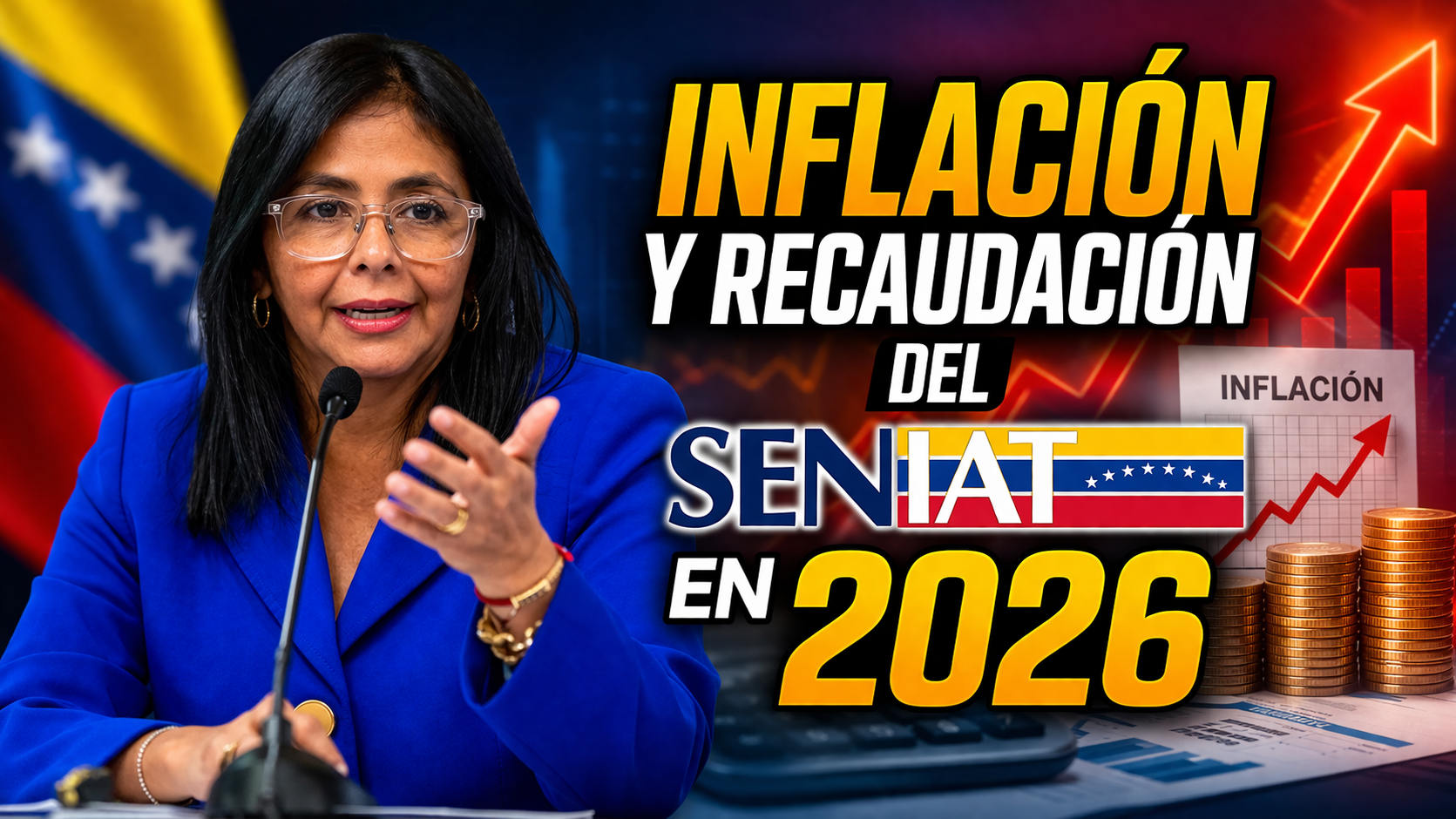 Inflación y recaudación del SENIAT en 2026 claves del panorama económico actual en Venezuela
