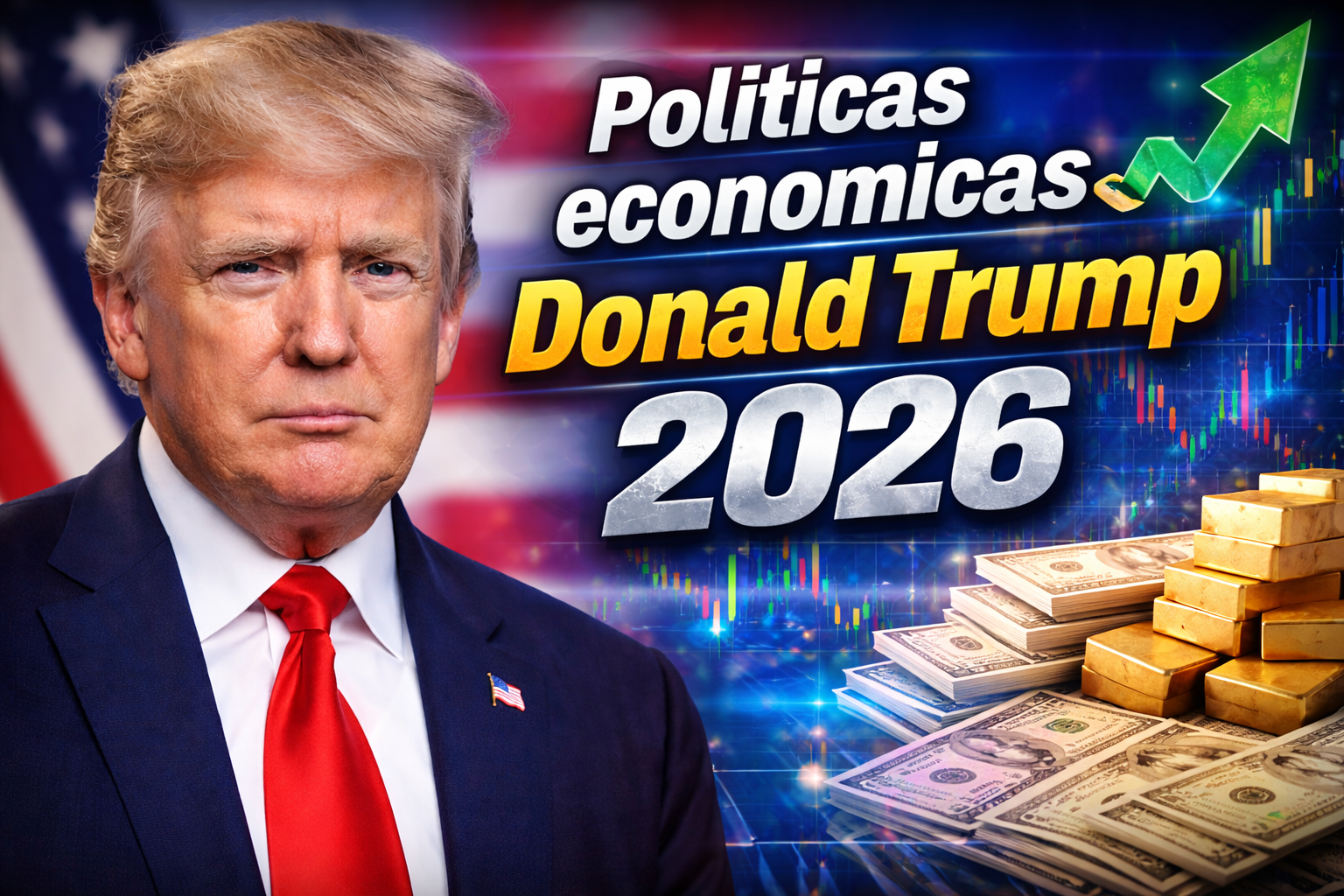 Políticas económicas de Donald Trump 2026 impacto de aranceles en EE.UU. y tensiones con México y Canadá